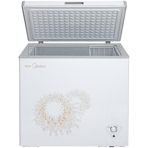 美的（Midea） BD/BC-197KMA 卧式单温一室冷冻冷藏冰柜转换单门顶开 家用商用冷柜 商品图5