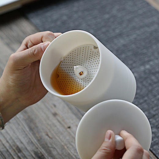 江山美人玉瓷杯 商品图2