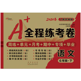 2020春 A+全程练考卷 语文 六年级 下册 人教部编版