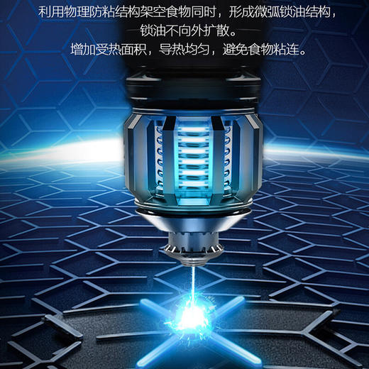 苏泊尔（SUPOR）炒锅316L不锈钢不粘炒锅 X晶盾不锈钢无涂层不粘锅 家用燃气灶电磁炉炒菜锅 商品图2