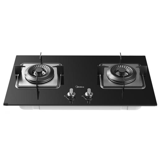 美的（Midea）一级能效4.5kw大火力燃气灶Q62 嵌入式燃气炉具灶具 钢化玻璃双灶台 商品图5