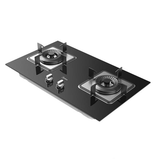 美的（Midea）一级能效4.5kw大火力燃气灶Q62 嵌入式燃气炉具灶具 钢化玻璃双灶台 商品图4