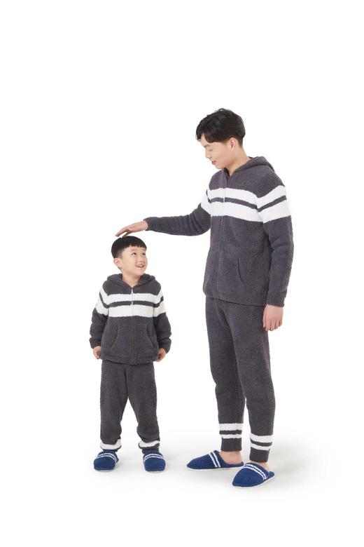 KFH825 亲子云朵纱条纹家居套装 商品图0