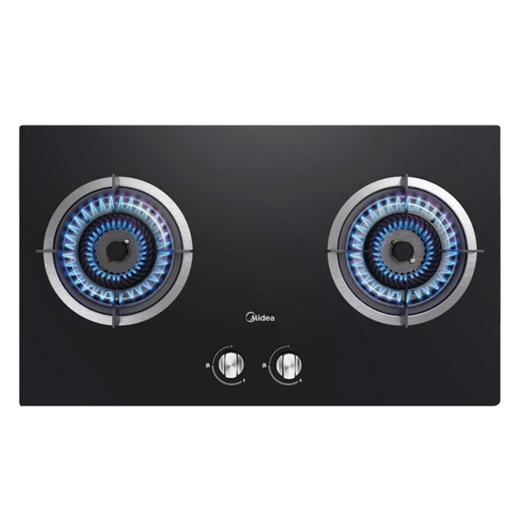 美的（Midea）燃气灶双灶台嵌两用灶具4家用节能4.2KW猛火灶一级能效Q60A 商品图7