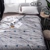 云锦丝柔毯-蓝星格（余量） 商品缩略图0