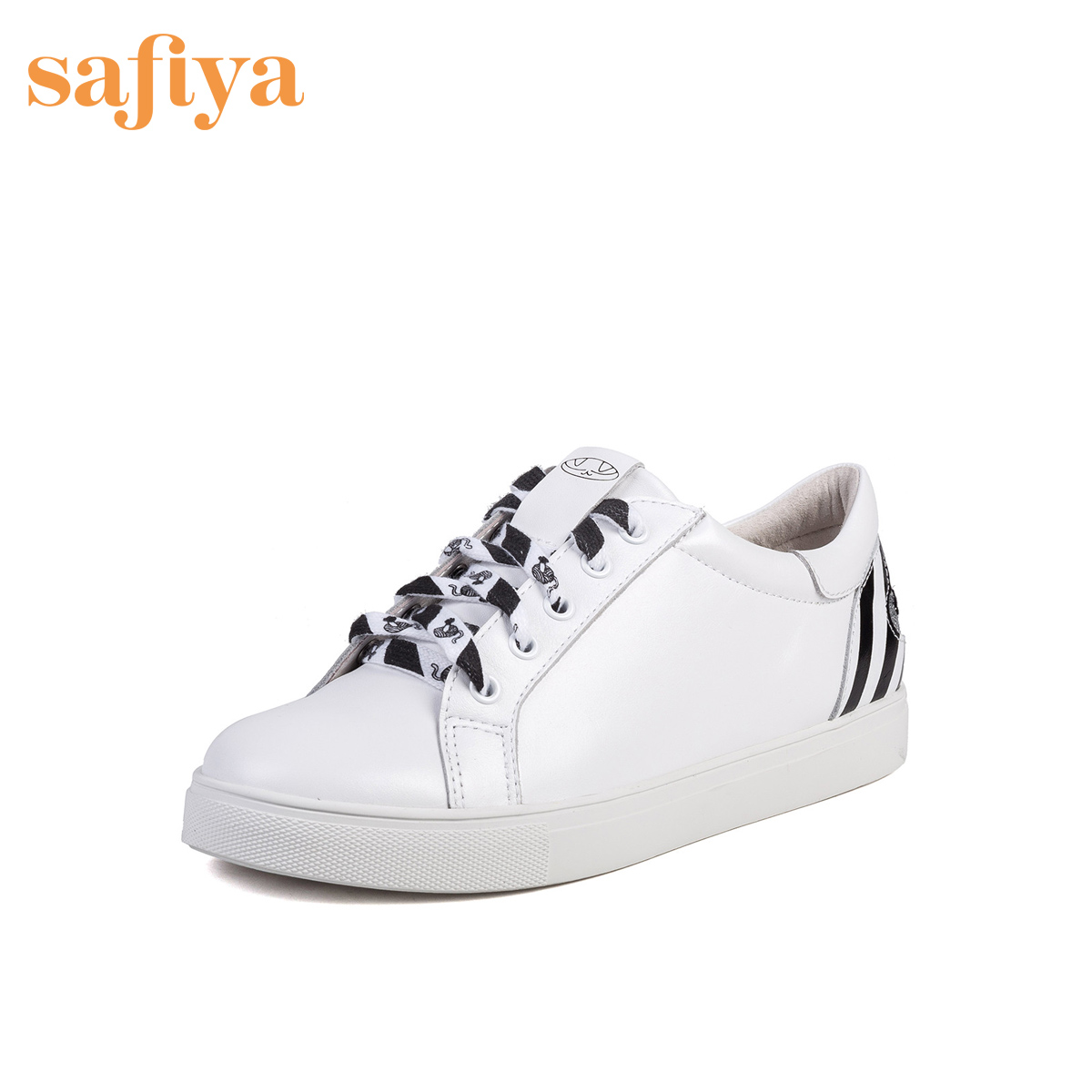 开春特惠 | safiya 索菲娅 休闲舒适小时尚白鞋SF91112040