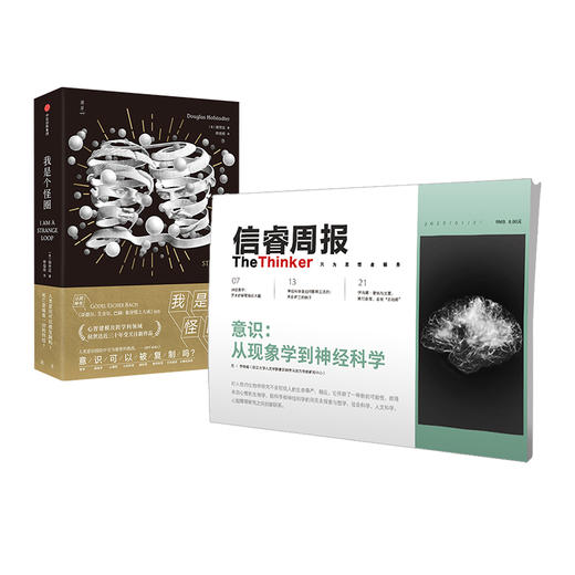 信睿周报第18期（套装共2册） 信睿周报第18期+我是个怪圈 李恒威 侯世达 等著 人类自我与意识之谜 脑科学 中信 商品图2