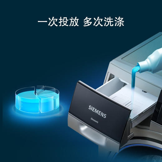 西门子（SIEMENS） 10公斤 大容量滚筒洗衣机全自动 TFT液晶显示 智联WM14U8690W 商品图5