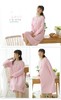 奢美蕾丝女士秋冬长袍（粉色） 商品缩略图1