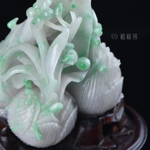 【凌波仙子】翡翠水仙花摆件-BW20010162 商品图1