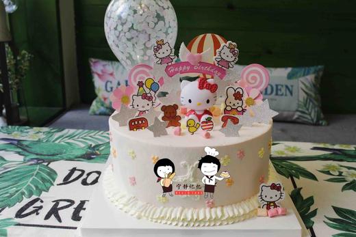 奶油蛋糕 下单前请仔细阅读商品详情 hello Kitty如需增加或者修改文字 请下单备注 商品图0