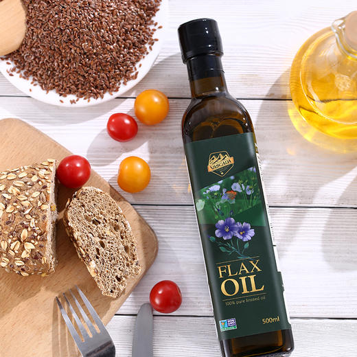 原装进口加拿大亚麻籽油	500ml 商品图3
