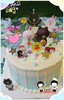 奶油蛋糕 下单前请仔细阅读商品详情 line friends 可妮兔 布朗熊如需增加或者修改文字 请下单备注 商品缩略图1