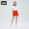 Lee商场同款红色裙裤女短裤裙子裤子2020新款潮显瘦L398494UH74P 商品缩略图2