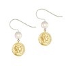 The golden coins Pearl earings 商品缩略图0