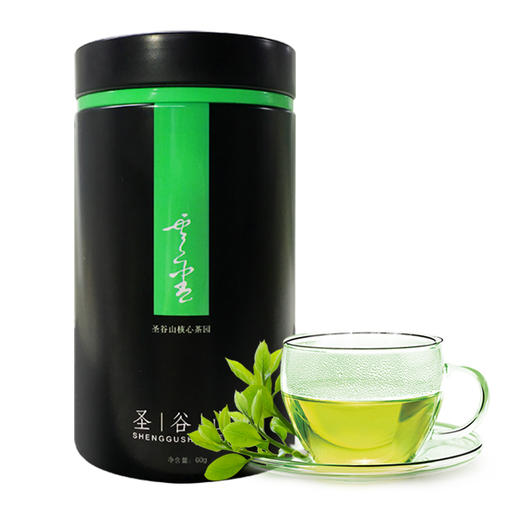 圣谷山日照特产绿茶云卷60g/罐 商品图1