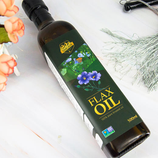 原装进口加拿大亚麻籽油	500ml 商品图1