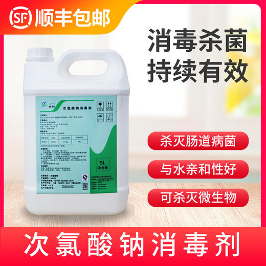 【现货先发】84原液（即次氯酸钠原液）消毒专用  5L热卖 商品图1