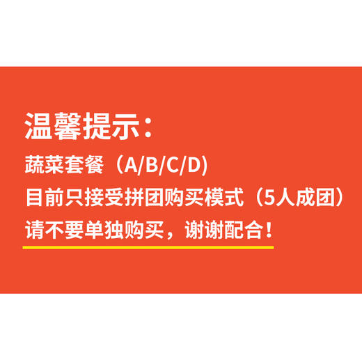 蔬菜套餐B 商品图2