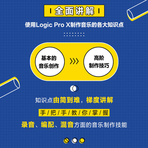 音乐制作自学手册 Logic Pro X操作入门教程 商品图2