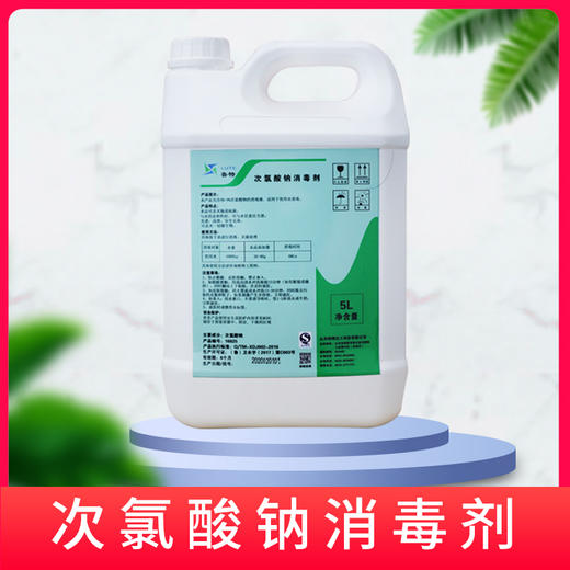 【现货先发】84原液（即次氯酸钠原液）消毒专用  5L热卖 商品图2