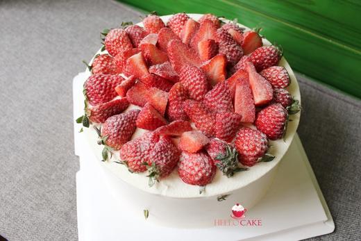 奶油蛋糕 下单前请仔细阅读商品详情 水果草莓如需增加或者修改文字 请下单备注  商品图1