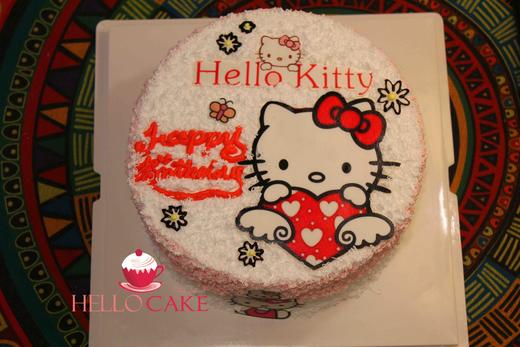 下单前请仔细阅读商品详情 奶油蛋糕 hello kitty如需增加或者修改文字 请下单备注  商品图1