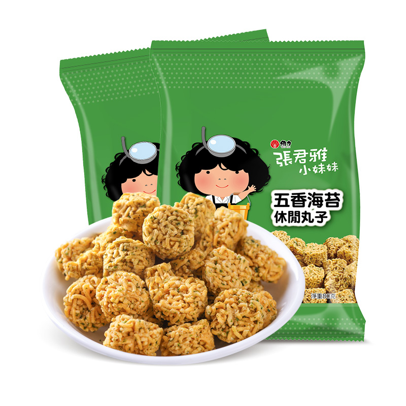 张君雅五香海苔丸子80g