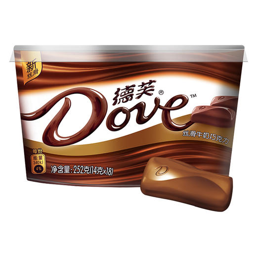 德芙252g丝滑牛奶巧克力 商品图0