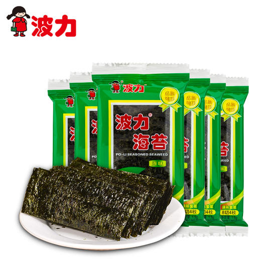 波力海苔原味12切4枚*16束 商品图0