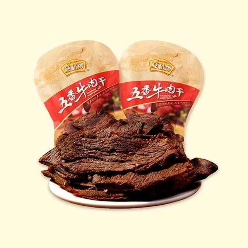 藤桥牌 温州特产 猪肉脯&五香牛肉干 两袋装 商品图1