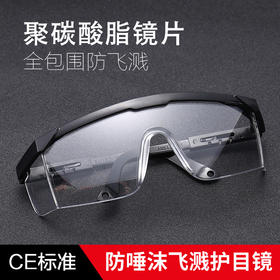 护目镜 德国进口CE标准  专业防护 多功能护目镜 骑行/运动/逛街防护 防飞沫感染