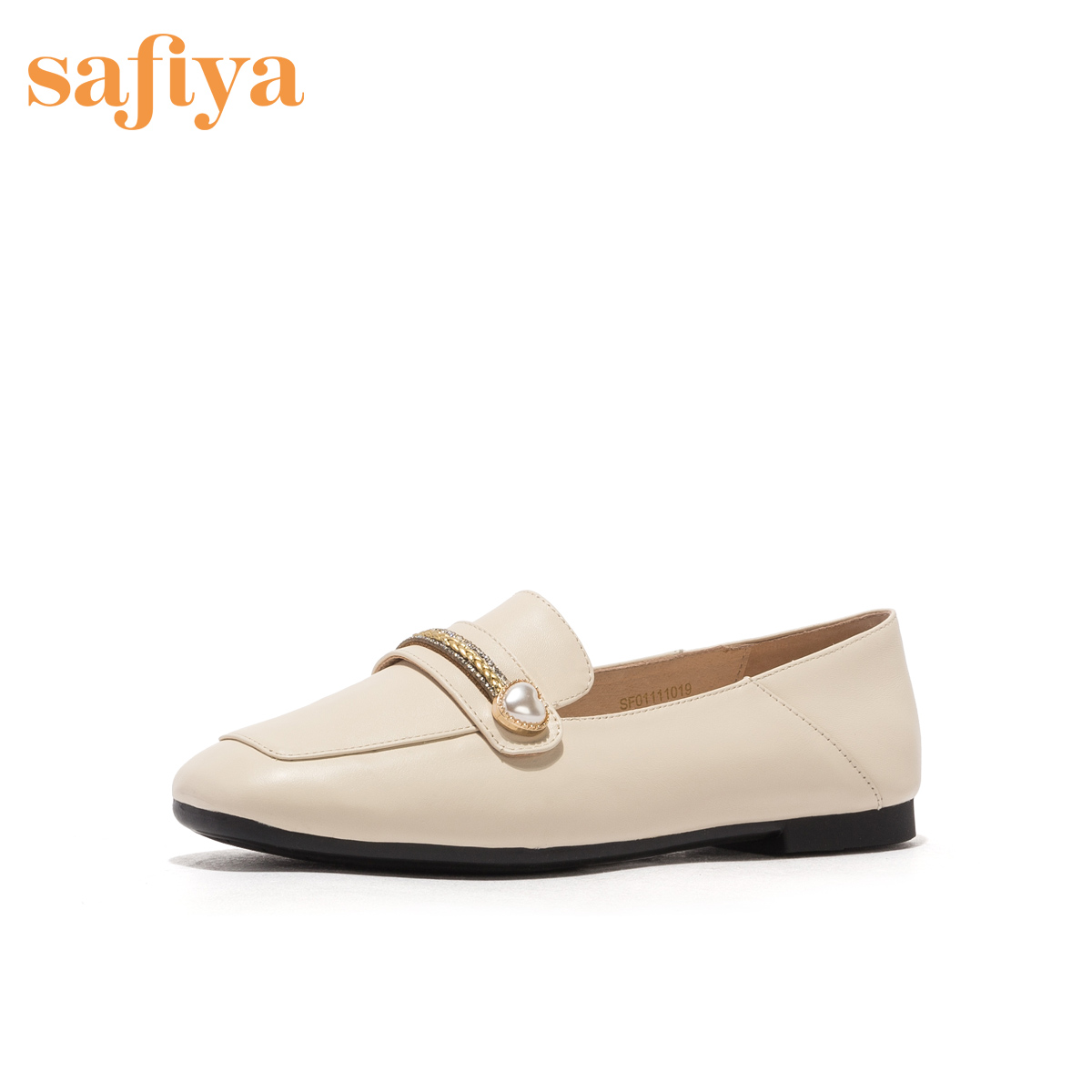 新品上市 | Safiya/索菲娅2020年春季新款休闲低跟一脚蹬乐福鞋SF01111019