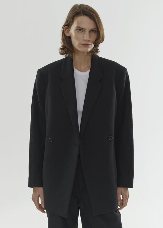 Toteme 20SS 黑色LOREO双排扣夹克 商品图3