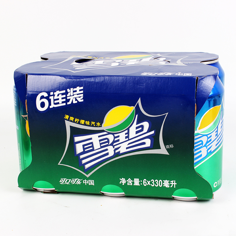 雪碧拉罐330ML6罐装