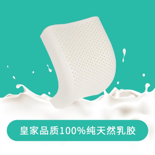 学生乳胶枕  儿童款枕头50*30*7/9 【枕套随机赠送】 商品图1