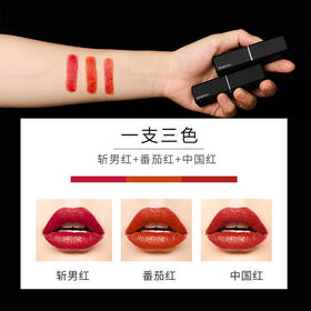 一支口红竟然能涂出3种热门色号？也太省钱了吧！色色显白，超级赞！
