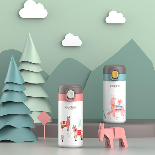 【开学季】童颜弹跳杯 儿童水杯高端礼盒 商品图0