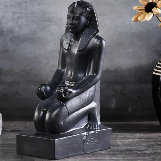 高档藏品复刻品装饰摆件 大英博物馆官方拉美西斯四世复刻品摆件创意办公室书房商务送礼 商品图0