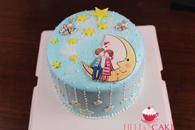   下单前请仔细阅读商品详情  奶油蛋糕 情侣 小星星  如需增加或者修改文字 请下单备注 