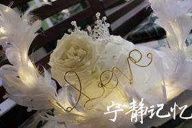 奶油蛋糕  下单前请仔细阅读商品详情 皇冠 羽毛 玫瑰  如需增加或者修改文字 请下单备注