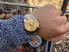 ROLEX劳力士 宇宙计时型 迪通拿金面间金款，改装Cal.4130自动机械计时 商品缩略图6