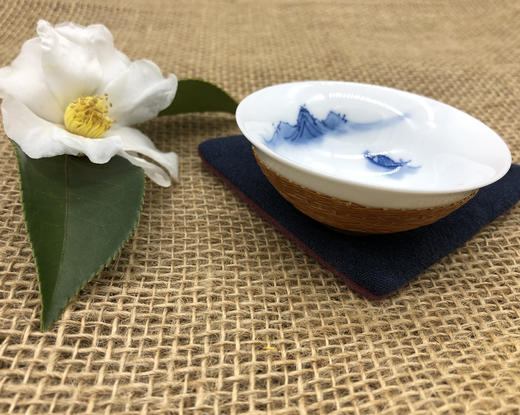 【老山翁】竹丝精编手绘和趣杯 商品图2