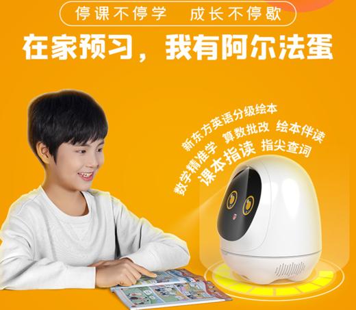 【小学课程提前学】科大讯飞阿尔法蛋大蛋2.0学习机器人智能机器人对话高科技儿童智能早教人工智能ai机器人 商品图0