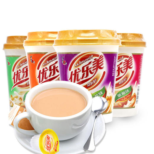 80g喜之郎优乐美奶茶原味/咖啡/巧克力/麦香/香芋/ 商品图0