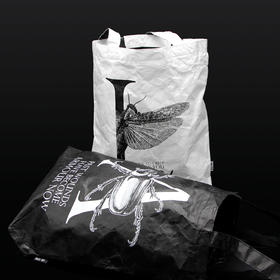 吾蟲-杜邦纸手提袋 文艺青年手提单肩大容量简约杜邦纸可折叠【官方授权】【48小时发货】