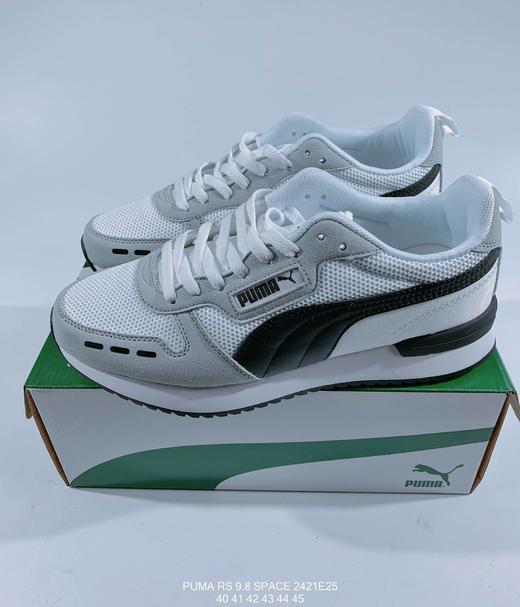 彪马Puma RS 9.8 SPACE低帮系带透气网面拼接男士休闲百搭个性慢跑鞋 商品图0