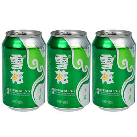 雪花清爽普啤8度330ml