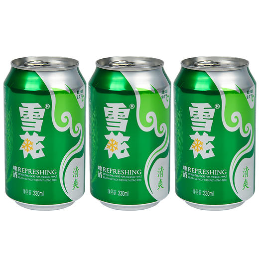 雪花清爽普啤8度330ml 商品图0