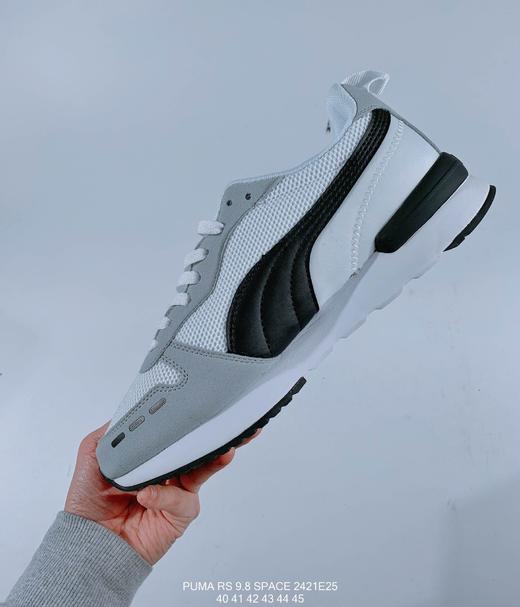 彪马Puma RS 9.8 SPACE低帮系带透气网面拼接男士休闲百搭个性慢跑鞋 商品图8